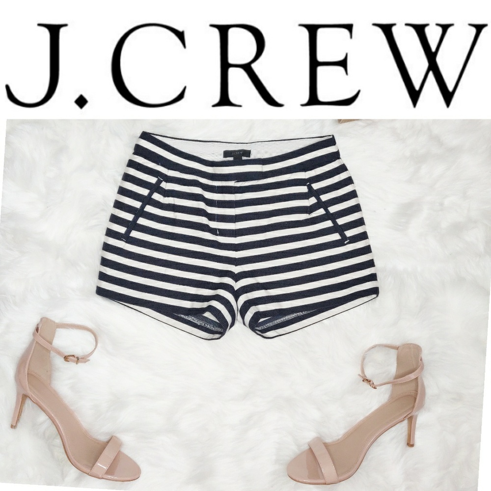 J.CREW Striped Shorts Size 00